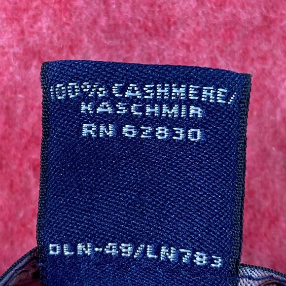 Lands’ End Pink Short Sleeve Cashmere Sweater Tee Sz M(8/10) #138P - Picture 8 of 9